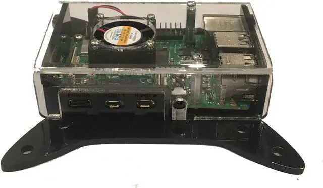 Alt view image 2 of 5 - VESA Mount Case for Raspberry Pi 4 with Fan