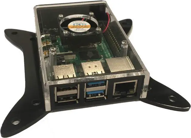 Main image of VESA Mount Case for Raspberry Pi 4 with Fan