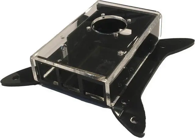 Alt view image 5 of 5 - VESA Mount Case for Raspberry Pi 4 with Fan