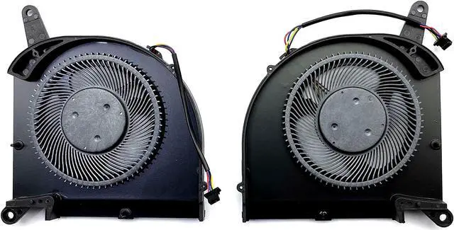 Alt view image 3 of 5 - BestParts New CPU+GPU Cooling Fan Replacement for Gigabyte Aero 15 OLED, AERO 17 HDR XA, RP75XA RP77XA, for Aorus 15G 17G YB XB WB KB SB YC XC YD XD KD, P/N: PLB07010S12HH (Two Pair Fan)