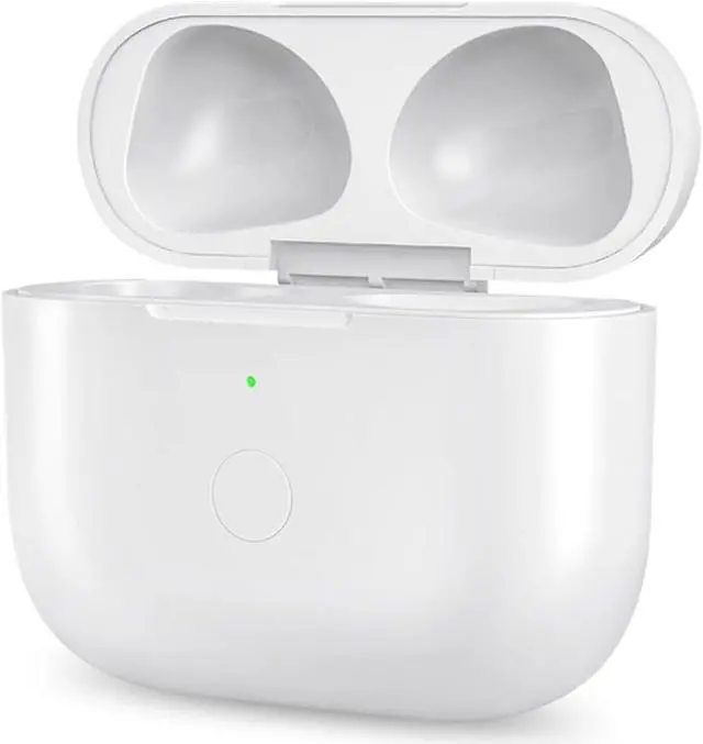 Main image of CIVPOWER Updated Charging Case Replacement Compatible with Air Pods 3rd Generation, Wireless Air Pods 3 Charger Case with Pairing Sync Button Without Earbuds, White