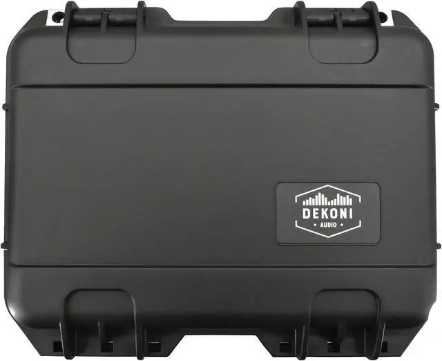 Alt view image 2 of 5 - Dekoni Audio Headphone Hero Hard Carrying Travel Case with Handle, Headphone Stand Insert