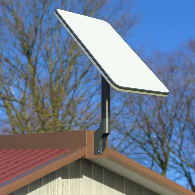 Alt view image 2 of 5 - TIUIHU Starlink Gen 2 Short Wall Mount, Starlink Roof Mount for Starlink V2/Gen 2 Dish & Starlink High Performance,Starlink Pole Mount Compatible with Starlink Internet Kit Satellite