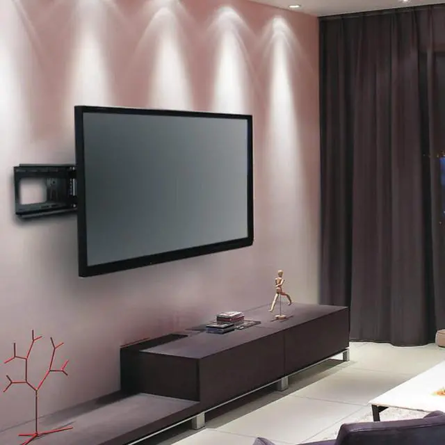 Alt view image 3 of 3 - Full Motion Tilt & Swivel TV Wall Mount 37"-70" TVs LED/LCD/Curved TVs TVs- Holds Up to 110 lbs