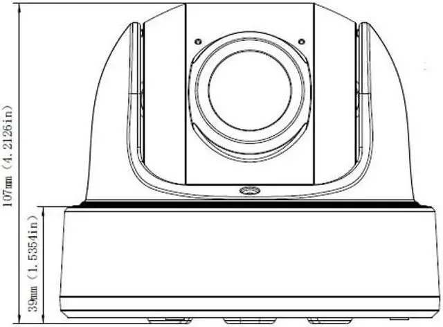 Alt view image 2 of 3 - GeoVision GV-PDR8800 8MP H.265 Super Low Lux WDR Pro IR Fixed Rugged IP Dome Camera with 1.68 mm Lens, 180° Panoramic View, Built-in Microphone