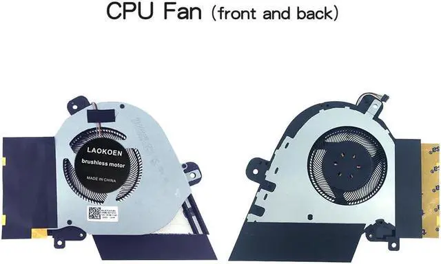 Alt view image 3 of 5 - New Replacement Cooling Fans for ASUS ROG Zephyrus GX502G GU502G GU502GW GU502LWS GU502GV GU502GU GX502G GX502GW GX502GV GX502LWS GX502LXS Series DFS200912210T FMJD DFSCK221051821 FMJC DC12V 1A Fan