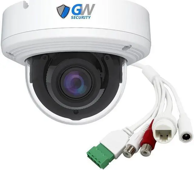 Alt view image 2 of 3 - GW Security 4K @ 30FPS Motorized Zoom Outdoor/Indoor PoE IP Dome Security Camera