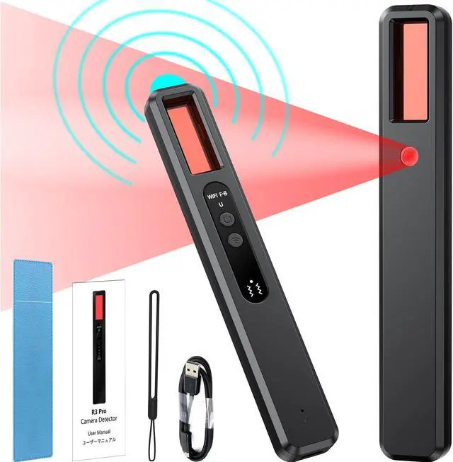 Main image of Hidden Camera Detectors, Camera Detector, Bug and Spy Camera Detector, Hidden Camera Detector, RF Wireless Signal Scanner for Home/Office/Travel/Hotel