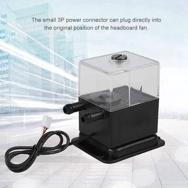 Alt view image 2 of 5 - PC Pump/Reservoir Combo, Water Cooling Pump Kit, 300L/H, 150ml Reservoir, for CPU Liquid Cooling System Computer Accessories