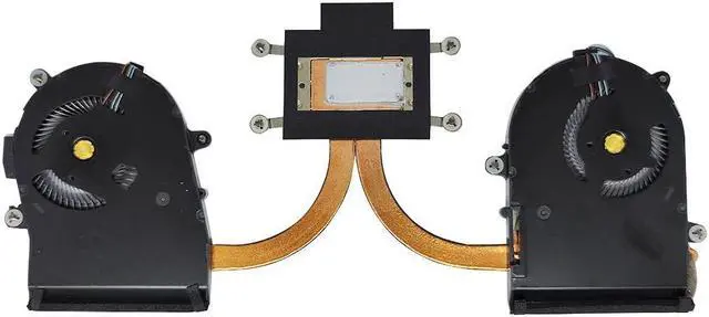 Alt view image 2 of 4 - HUANMEFANG Replacement New CPU & GPU Cooling Fan with heatsink for HP EliteBook 1040 G5 1040G5 Series L41018-001 ND55C03-18A07 ND55C03-18A08 Fan