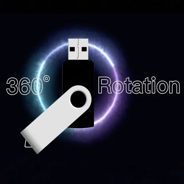 Alt view image 3 of 5 - 32GB Flash Drive Thumb Drives 10 Pack, JBOS USB Drive 32 GB USB2.0 Swivel Metal USB Memory Sticks, Multipack Jump Drives Colorfufl Pen Drives for Data Storage Backup