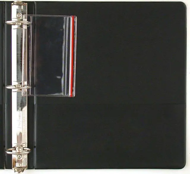 Alt view image 5 of 5 - StoreSMART - Flash Drive Zipper Case for 3-Ring Binders - 10-Pack - Vinyl Plastic - R1831-FLASH10 - Made in USA