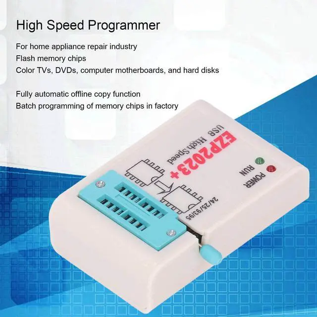 Alt view image 2 of 5 - EZP2023 USB Programmer High Speed USB EEPROM Flash Programmer for 24 25 93 BIOS 25T80 Burn Offline Copy