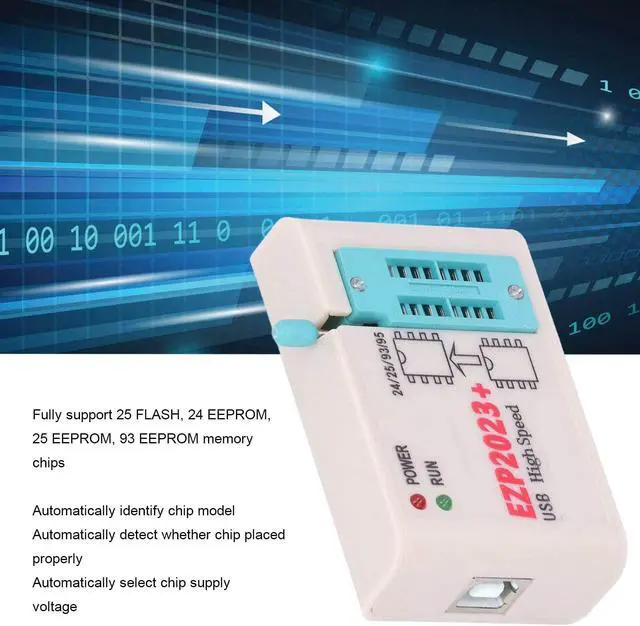 Alt view image 3 of 5 - EZP2023 USB Programmer High Speed USB EEPROM Flash Programmer for 24 25 93 BIOS 25T80 Burn Offline Copy