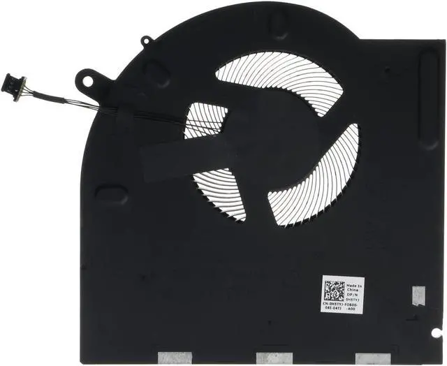 Alt view image 5 of 5 - Replacement CPU&GPU Cooling Fan for DELL Alienware M17 R3 R4 P45E 2020 Model 0CNV63 0H5TYJ 73TYJ DC 12V
