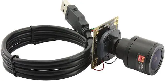 Alt view image 2 of 5 - ELP 2mp High Speed USB Camera Module with Manual Zoom Lens Mini 1080p Variable Focus USB Camera for Computer UVC USB2.0 Embedded Video Industrial Webcam Board for Close-up Image