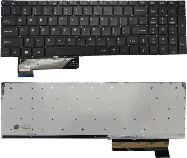 Main image of New US Layout Backlit Keyboard Replacement for Gateway 15 GWTN156 15.6" GWTN156-1 GWTN156-7 GWTN156-7BL GWTN156-7GR 7PR GWTN156-9 GWTN156-9BK GWTN156-4 GWTN156-4BL GWTN156-5 Laptop