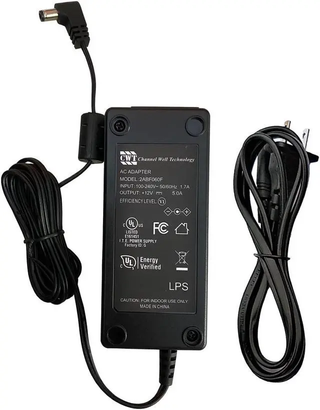 Main image of Elo Touch E005277 External Power Brick and Cable Kit, Level 5, 12V