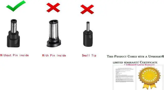 Alt view image 2 of 5 - Elo Touch E005277 External Power Brick and Cable Kit, Level 5, 12V