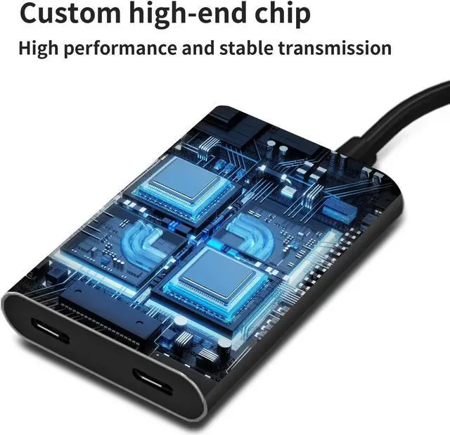 Alt view image 5 of 5 - AR Smart Glasses USB-C Charging Adapter Suitable for Rokid/Xreal(Nreal) Air Series/Thunderbird Air Series HUB Expansion Dock Head Charging Module Accessories