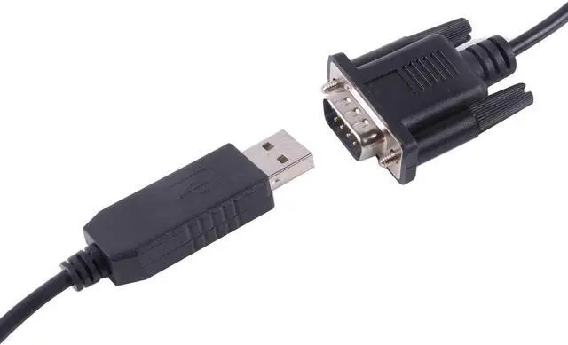 Alt view image 5 of 5 - USB to DB9 D-Sub Male Com Port FTDI RS232 Serial Converter Adapter Communication Upgrade Cable, by usangreen