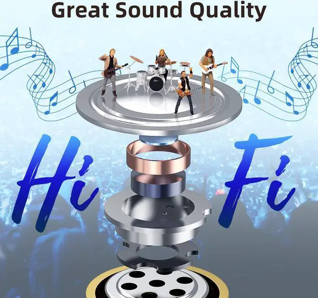 Alt view image 4 of 5 - YINYOO KBEAR KW1 Wired Wood Earbuds in Ear Monitor Headphones with Microphone and Volume Control, IEMS Earphone with Rich Dynamics Unique Sound, OFC Silver-Plated Cable Hi Res Earbuds with Case