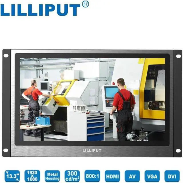 Alt view image 5 of 5 - LILLIPUT 13.3" TK1330-NP/C/T Full HD HDMI monitor with capacitive touch function,Option for open frame install kit and VESA Mount