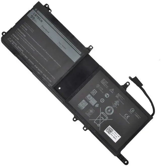 Alt view image 2 of 3 - LBTECH 9NJM1 11.4V 99Wh Battery Replacement for Dell Alienware 15 R3 R4 17 R4 R5 Series ALW17C-D2738 ALW17C-D1738 ALW17C-D2758 ALW17C-D2748 0546FF 0HF250 44T2R HF250 MG2YH