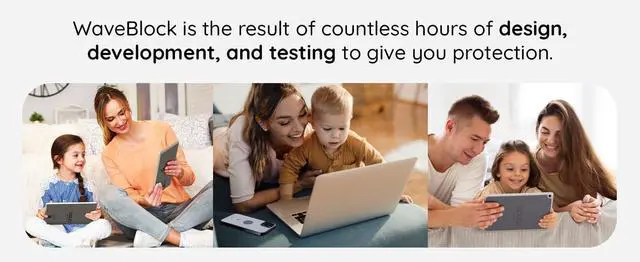 Alt view image 5 of 5 - WaveBlock iBlock Protection Sticker for iPad Pro 10.5"