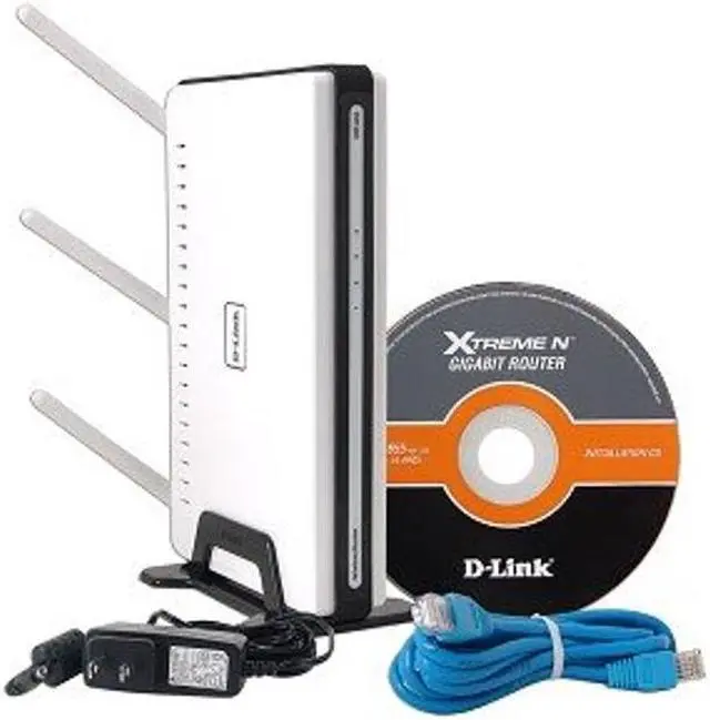Alt view image 5 of 5 - D-Link Wireless N300 Mbps Extreme-N Gigabit Router (DIR-655)