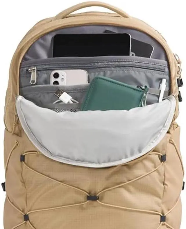 Alt view image 4 of 5 - THE NORTH FACE Women's Borealis Commuter Laptop Backpack, Khaki Stone, One Size