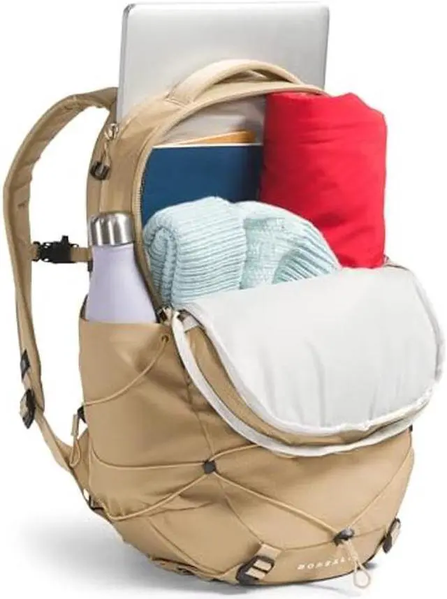 Alt view image 5 of 5 - THE NORTH FACE Women's Borealis Commuter Laptop Backpack, Khaki Stone, One Size