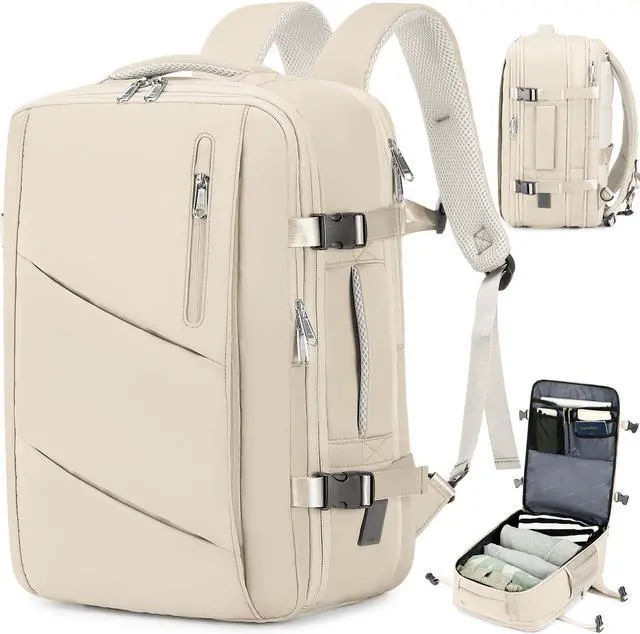 Carry on Travel Backpack for Men Women, Extra Large 40L Flight