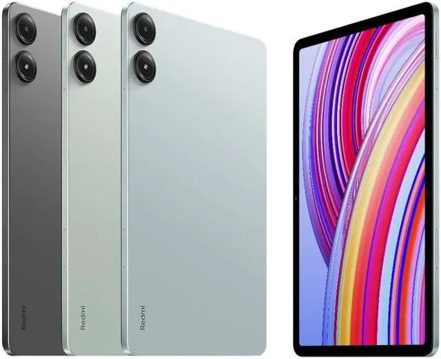 Alt view image 2 of 2 - Xiaomi Redmi Pad Pro WiFi Version 12.1 Octa Core Global Rom 10000mAh Bluetooth 5.3 8MP Dual Camera (Ocean Blue, 256Gb + 8Gb)