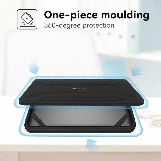 Alt view image 3 of 5 - Smatree Hard EVA Protective Sleeve Case Compatible for 17.3 inch MSI Stealth 17 Studio A13, for 17.3 inch MSI Stealth GS77, for 17.3inch Raider GE77 HX/GE76 Laptop Case (C1701)