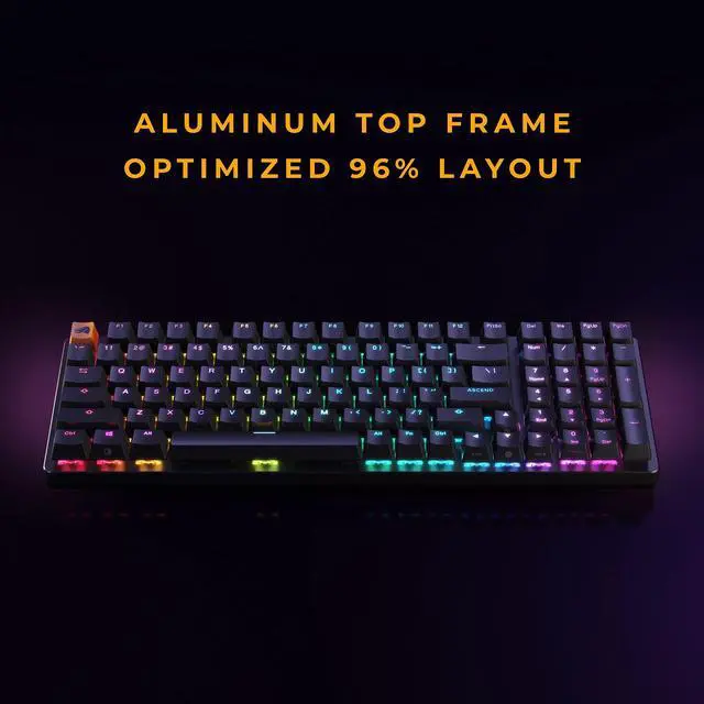 Alt view image 3 of 5 - Glorious Prebuilt Keyboard (Black - Full Size)