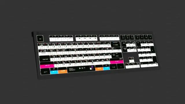 Alt view image 3 of 5 - Logickeyboard Backlit 'Astra2' Filmmaker Keyboard  Combo-Designed for Both Adobe Premiere Pro & After Effects on Mac  p/n LKB-AEPP-A2M-US