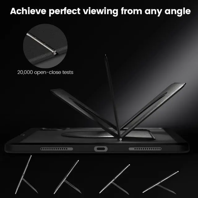 Alt view image 3 of 5 - Nillkin Adhesive Magnetic iPad Stand, for 9.7-11 inch Tablets, Adjustable Invisible Slim Lightweight, for iPad Air/Pro, KindleFire Max, Samsung Tablet, Hands-Free, Home and Office Use