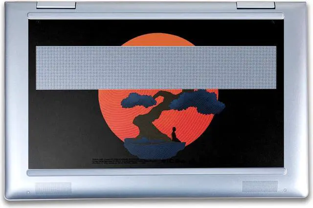 Alt view image 3 of 5 - Laptop Skin Compatible with HP Envy x360 14 (2023) - Meditation - Premium 3M Vinyl Protective Wrap Decal Cover - Easy to Apply | Crafted in The USA by MightySkins