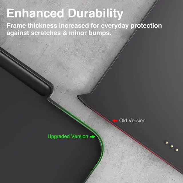 Alt view image 5 of 5 - SWITCHEASY CoverBuddy for 2024 iPad Pro 13" M4 - Magic Keyboard Compatible Case for iPad Pro (M4), Enhanced Thickness & Heat Dissipation [Keyboard Not Included] - Black (Leather)