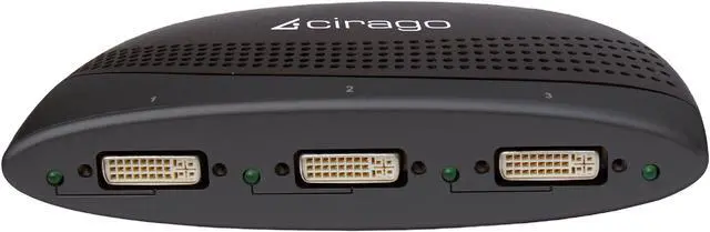 Main image of Cirago HDX3DV01 HydraDisplay X3 DP to 3 DVI Multimonitor Adapter