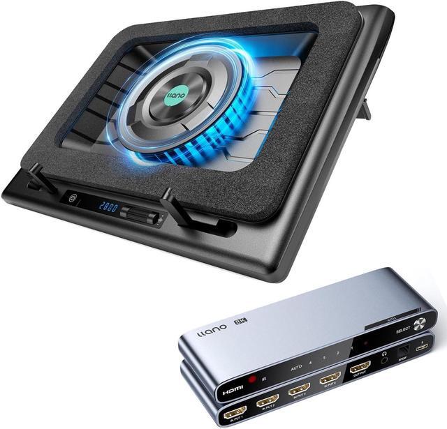 Main image of Laptop Cooling Pad&HDMI 2.1 Switch, HDMI Switcher 4K@120Hz 8K@60Hz