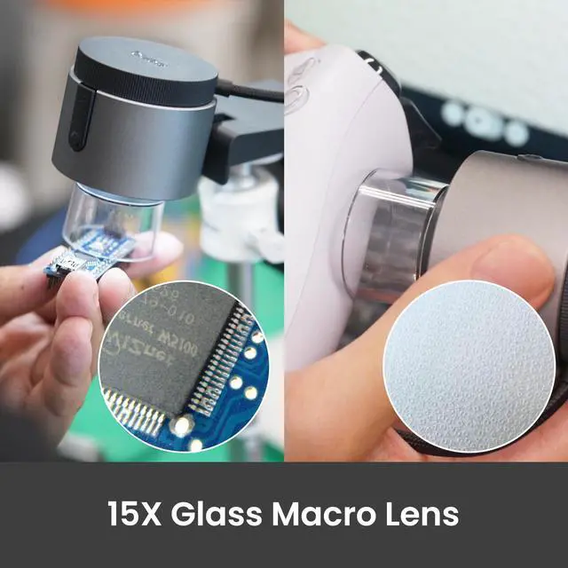 Alt view image 4 of 5 - BenQ ideaCam S1 Plus: Live demo Webcam with 15x Zoom Lens, Marco Handheld Document Camera for Flexible Demonstration, Remote Work, and Product Inspection.