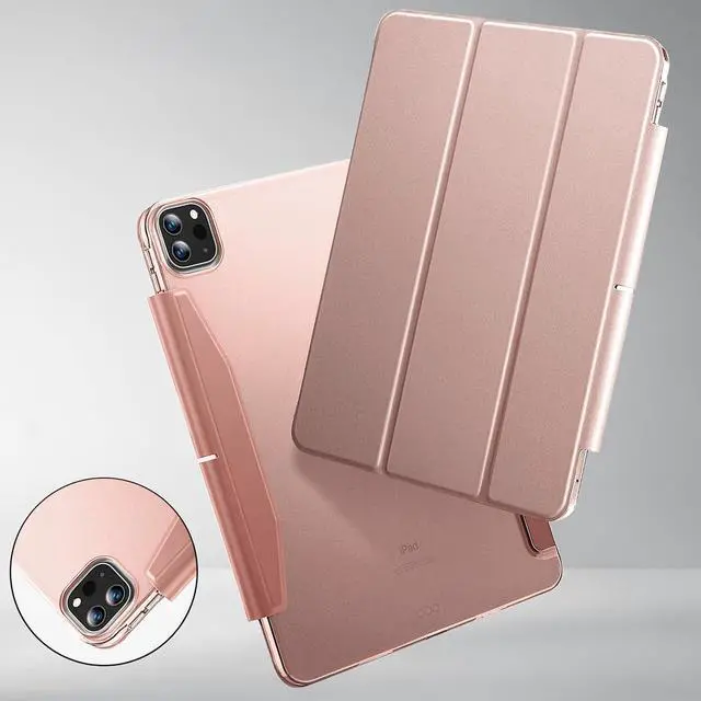 Alt view image 4 of 5 - Sahara - Venture Series Tri-Fold Folio Case for iPad Pro (M4) 11" 2024, Desert Rose, (TB00391)