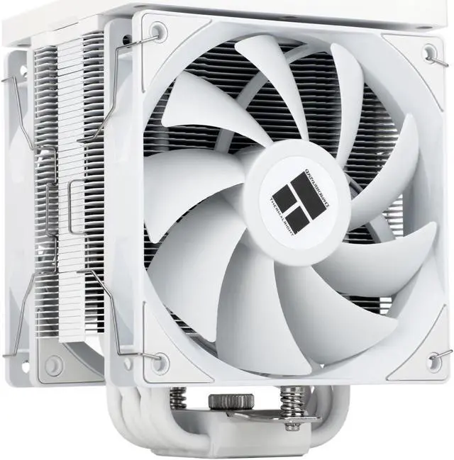 Alt view image 2 of 5 - Thermalright Burst Assassin 120 Vision Digital CPU Cooler - IPS 2.4-inch Square Rotatable Display, 120mm Forward and Reverse Fan Design, Support Intel LGA1700/1150/1151/1200/1851, AMD AM4/AM5|White