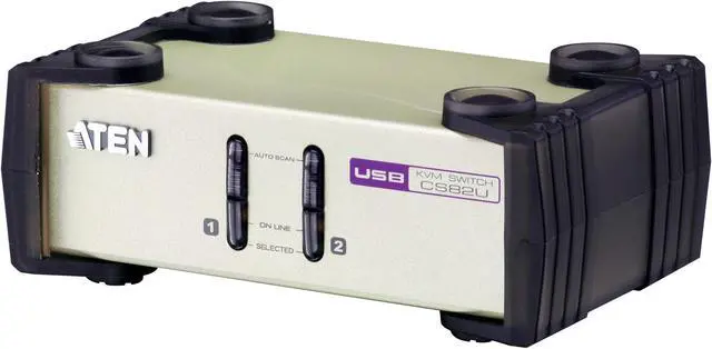 Main image of ATEN 2-PORT USB-PS/2 KVM CS82U