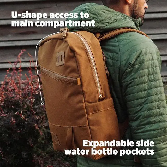 Alt view image 3 of 5 - Topo Designs Daypack Tech - Black - One Size