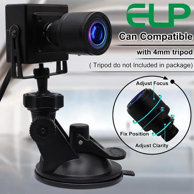 Alt view image 4 of 5 - ELP USB Camera for Computer 2.8-12mm Varifocal Lens HD 1080P Webcam Manual Zoom Camera for Windows Linux Mac Raspberry Pi
