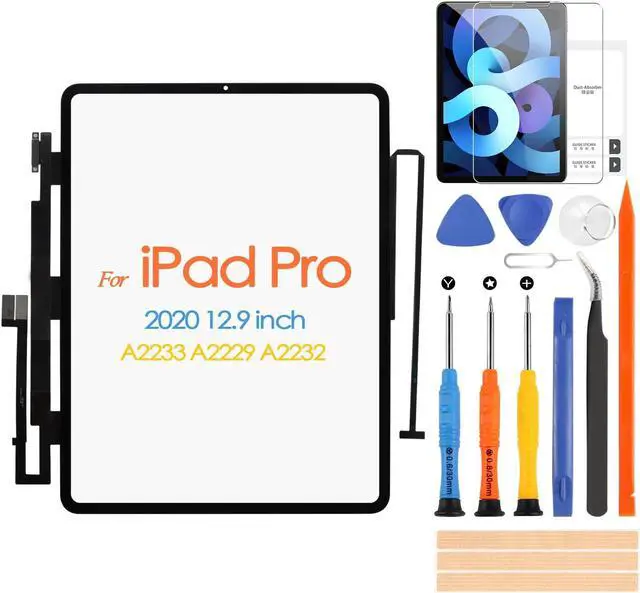 Main image of Touch Screen for iPad Pro 12.9 4th Gen Screen Replacement Kits,for iPad Pro 12.9 2020 A2069 A2233 A2229 A2232 Digitizer Sensor Touch Panel,Including Free Tools(Not LCD Display)