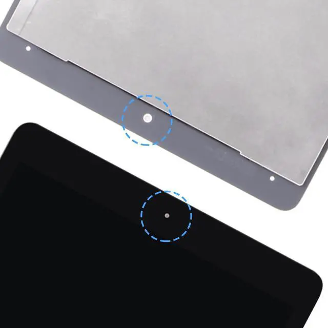 Alt view image 4 of 5 - Screen Replacement for iPad Pro 9.7 2016 Display LCD A1673 A1674 A1675 Screen Glass Touch Digitizer Assembly with Repair Kit(Black)